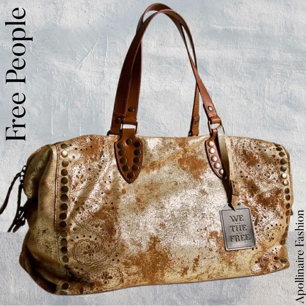 WE THE FREE AUGUSTINE PYRITE TOTE NWT OS